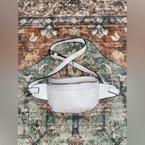 Claire's Elegant White Crossbody Bag